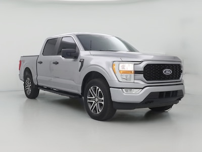 Silver 2021 Ford F150 XL