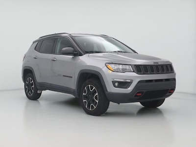 Silver 2020 Jeep Compass Trailhawk