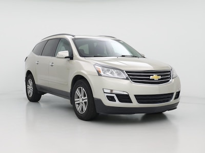 Silver 2016 Chevrolet Traverse LT
