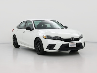 White 2022 Honda Civic Sport