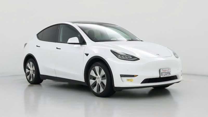 2021 Tesla Model Y Long Range Hero Image