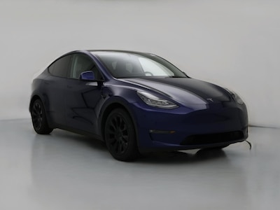 Blue 2021 Tesla Model Y Long Range