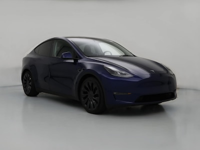 Blue 2023 Tesla Model Y Performance