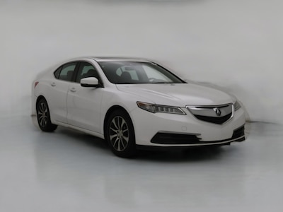 White 2015 Acura TLX