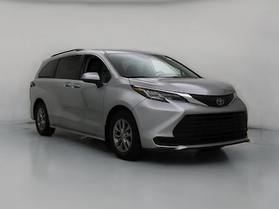 Silver 2022 Toyota Sienna Hybrid LE