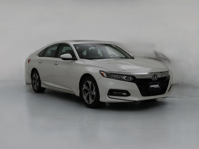 White 2019 Honda Accord EX