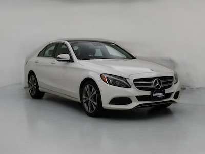 White 2017 Mercedes-Benz C300