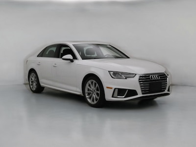 White 2019 Audi A4 Premium