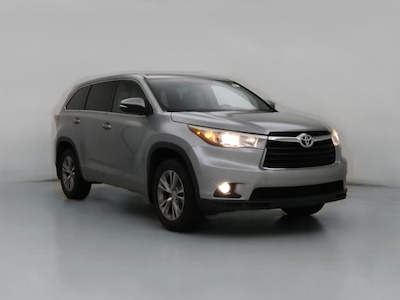 Silver 2015 Toyota Highlander LE Plus