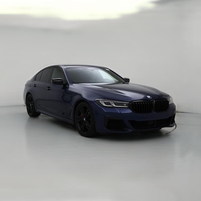 Blue 2021 BMW M550 I xDrive