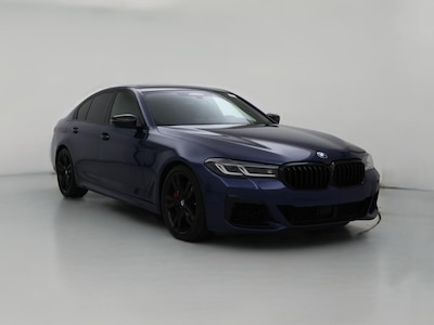 Blue 2021 BMW M550 I xDrive