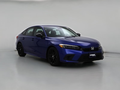 Blue 2024 Honda Civic Sport