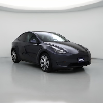 Gray 2021 Tesla Model Y Long Range
