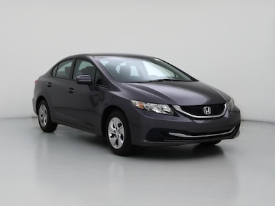 Gray 2014 Honda Civic LX