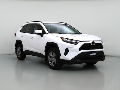 White 2022 Toyota RAV4 XLE