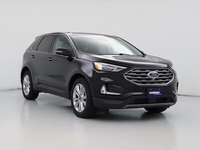 Black 2022 Ford Edge Titanium