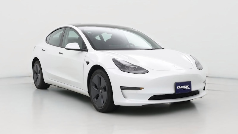 2022 Tesla Model 3 Long Range Hero Image