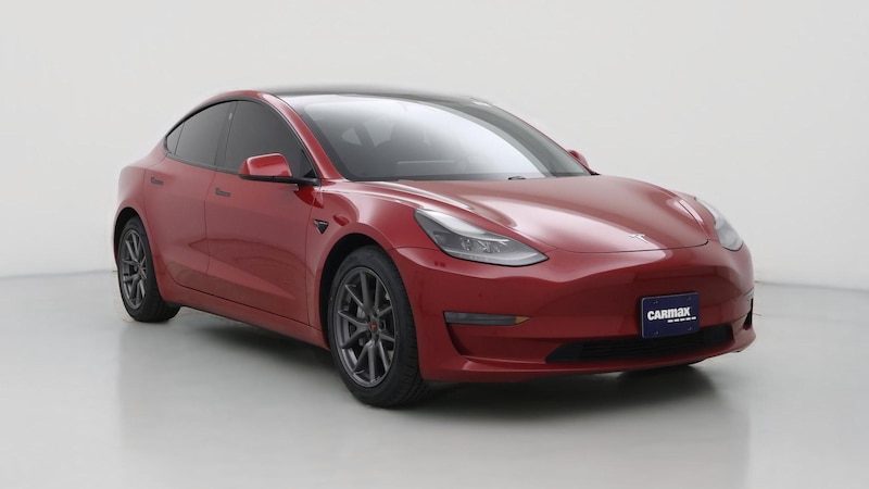 2021 Tesla Model 3 Standard Range Hero Image