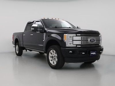 Black 2017 Ford F350 Platinum
