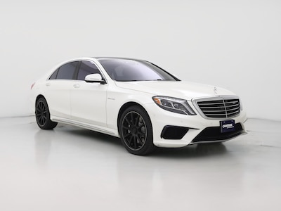 White 2015 Mercedes-Benz S63 AMG