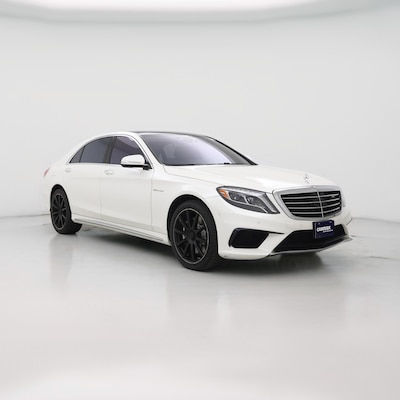 White 2015 Mercedes-Benz S63 AMG