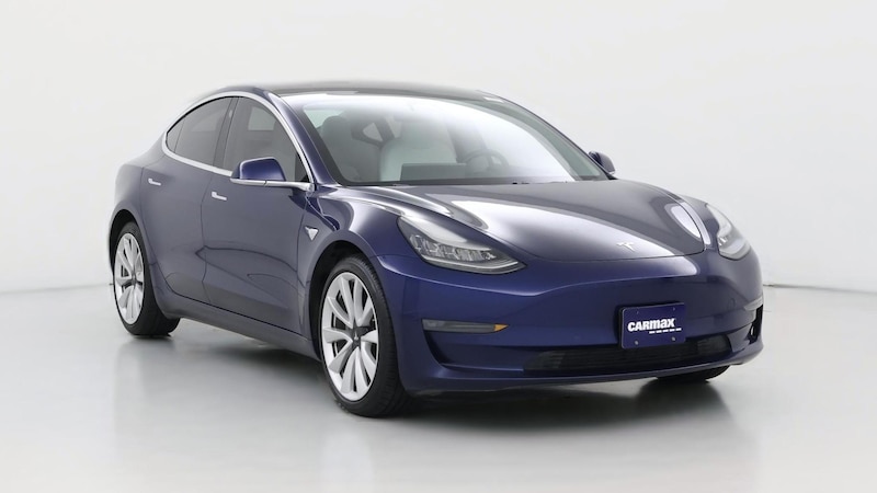 2018 Tesla Model 3 Long Range Hero Image