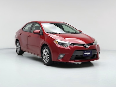 Red 2015 Toyota Corolla LE Eco Premium