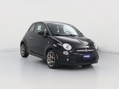 Black 2015 Fiat 500 Sport