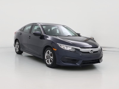 Blue 2018 Honda Civic LX