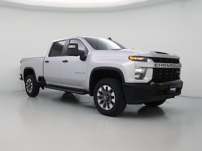 Silver 2022 Chevrolet Silverado 2500 Custom