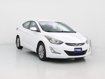 White 2015 Hyundai Elantra SE