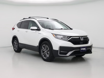 White 2020 Honda CR-V Hybrid EX-L