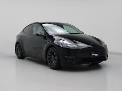 Black 2025 Tesla Model Y Performance