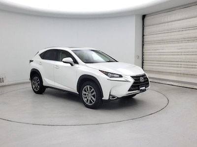 White 2015 Lexus NX 200t