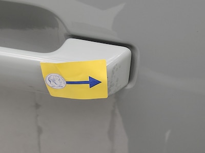 Front Door Passenger Side Cosmetic Imperfection