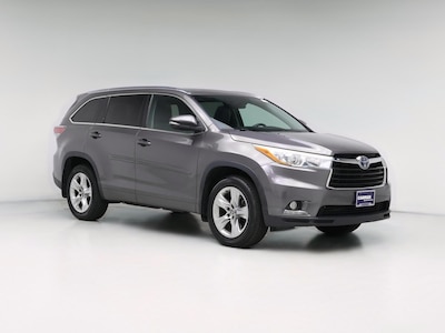 Gray 2016 Toyota Highlander Hybrid Limited