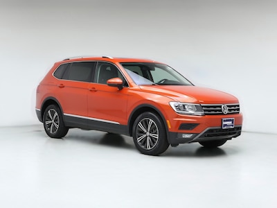 Orange 2019 Volkswagen Tiguan SEL