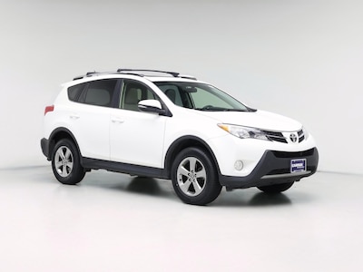 White 2015 Toyota RAV4 XLE