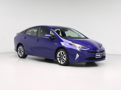 Blue 2016 Toyota Prius Four Touring