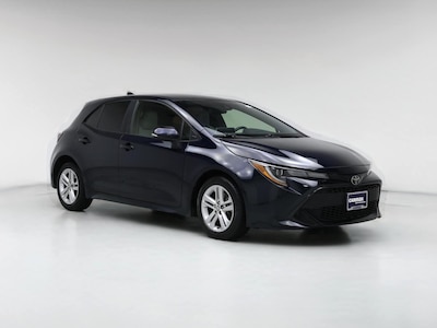 Blue 2019 Toyota Corolla Hatchback SE