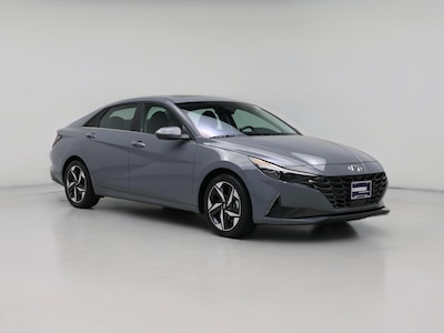 Gray 2022 Hyundai Elantra Hybrid Limited