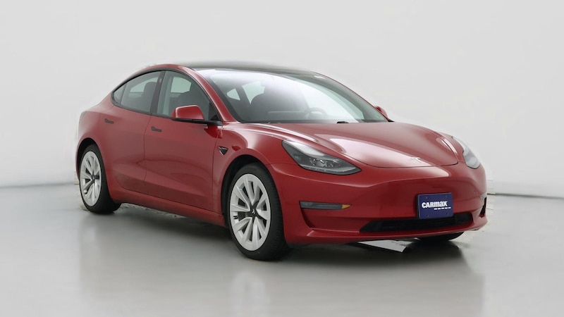 2021 Tesla Model 3 Long Range Hero Image