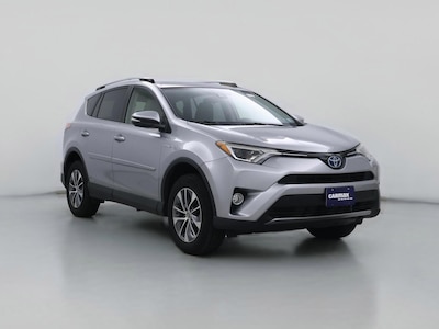 Silver 2017 Toyota RAV4 Hybrid XLE