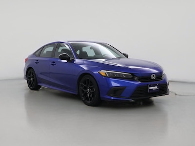 Blue 2023 Honda Civic Sport