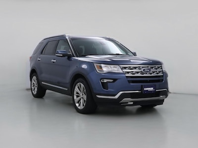Blue 2019 Ford Explorer Limited