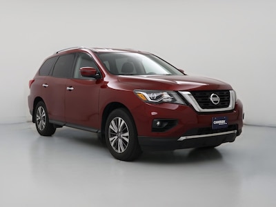 Red 2019 Nissan Pathfinder SV