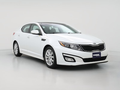 White 2015 Kia Optima EX