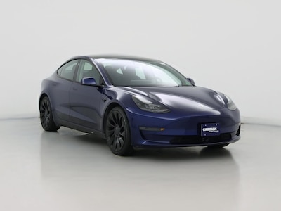 Blue 2023 Tesla Model 3 Performance