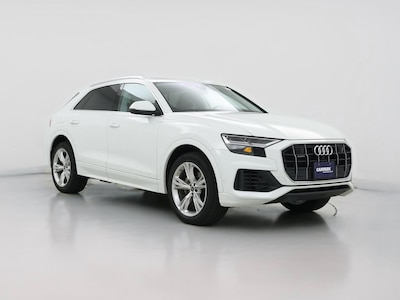 White 2022 Audi Q8 Premium Plus