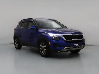 Blue 2021 Kia Seltos EX